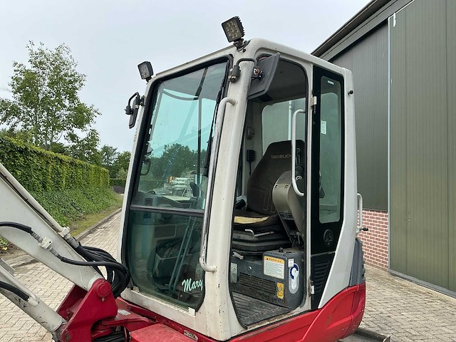 2012 takeuchi tb228 minigraafmachine - afbeelding 25 van  35