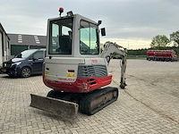 2012 takeuchi tb228 minigraafmachine - afbeelding 23 van  35