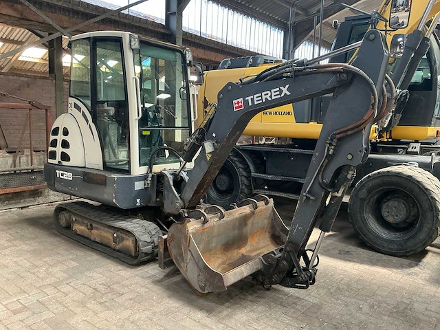 2012 terex tc29 minigraafmachine - afbeelding 1 van  1