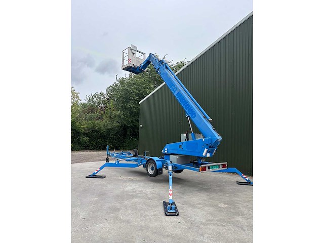 2012 teupen gepard 25t aanhangwagen hoogwerker - afbeelding 3 van  16
