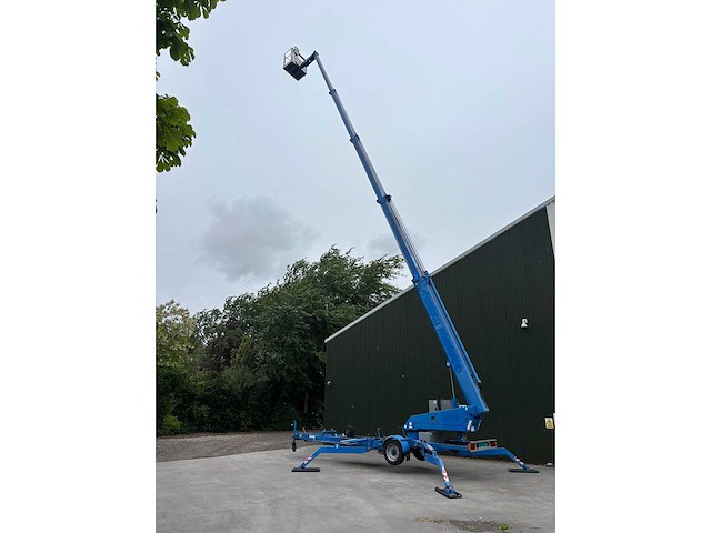 2012 teupen gepard 25t aanhangwagen hoogwerker - afbeelding 4 van  16