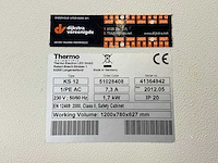 2012 thermo scientific herasafe ks 12 microbiologische veiligheidskast en12469 - afbeelding 8 van  10