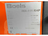 2012 thermobile ima-111 rhp industriële heater / event heater / hetelucht turbine - afbeelding 4 van  12