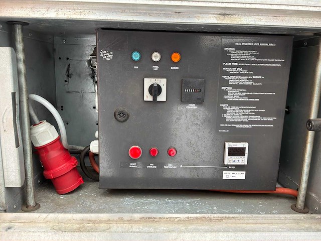2012 thermobile imac-2000 s industriële heater / event heater / hetelucht turbine - afbeelding 6 van  9