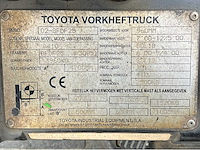 2012 toyota 02-8fdf25 vorkheftruck - afbeelding 15 van  22