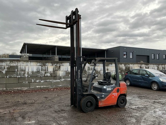 2012 toyota 028fgf25 vorkheftruck - afbeelding 24 van  33