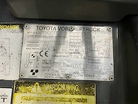 2012 toyota 7fbest13 vorkheftruck - afbeelding 2 van  11