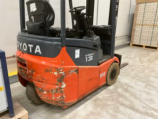 2012 toyota 7fbest13 vorkheftruck - afbeelding 11 van  11