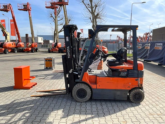 2012 toyota 7fbmf25 vorkheftruck - afbeelding 2 van  35