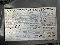 2012 toyota 8fbmt20 traigo48 vorkheftruck - afbeelding 21 van  30