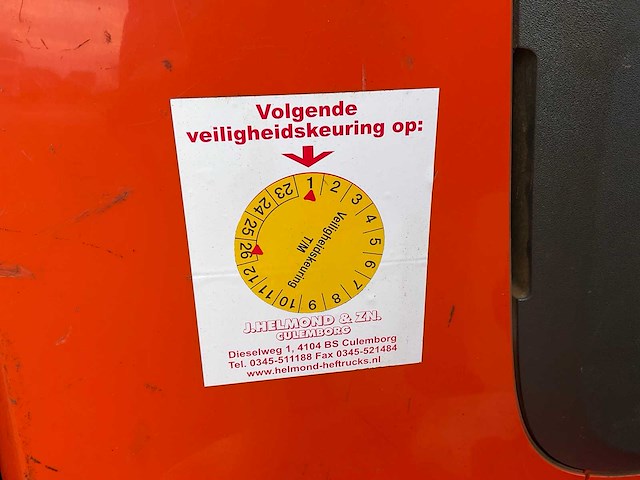 2012 toyota 8pm20 elektrische palletwagen - afbeelding 9 van  11