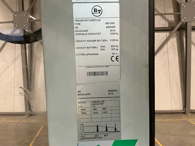 2012 toyota bt optio ome100h man-up truck - afbeelding 10 van  18