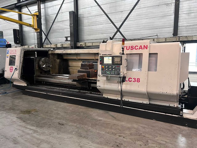 2012 tuscan lc38 4000 cnc draaibank - afbeelding 27 van  34