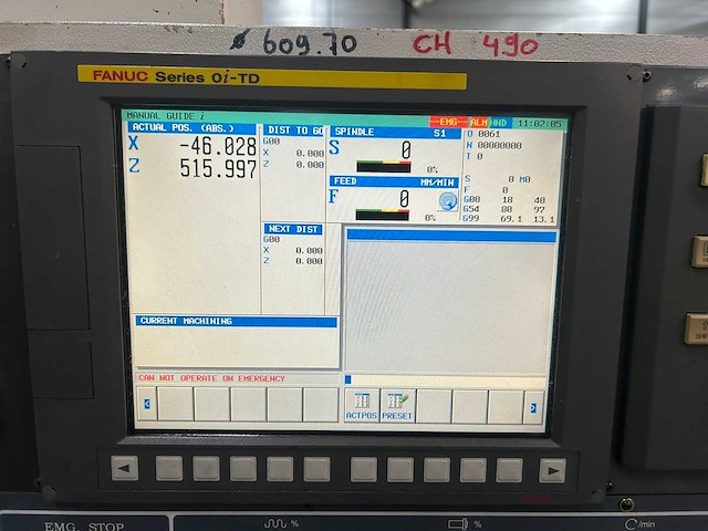 2012 tuscan lc38 4000 cnc draaibank - afbeelding 31 van  34