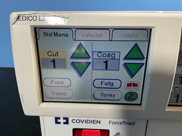 2012 valleylab forcetriad electro chirurgisch energy/generator systeem - afbeelding 4 van  9