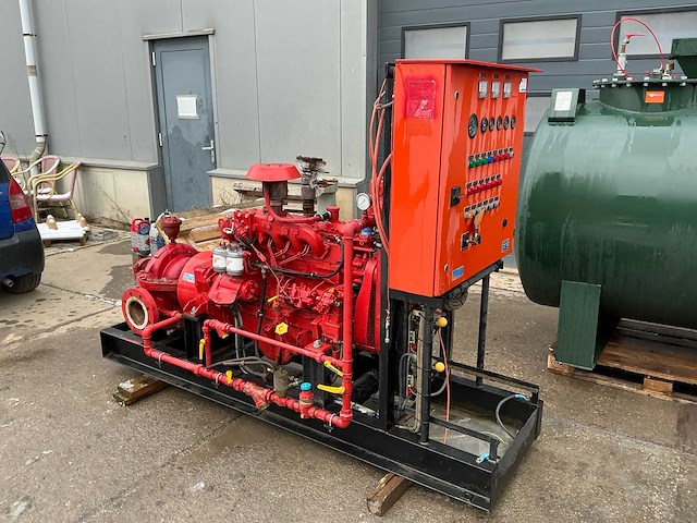 2012 van wijk & boerma nfpa-20 brandpomp installatie - afbeelding 1 van  18