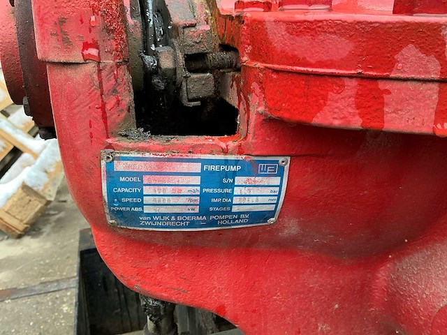 2012 van wijk & boerma nfpa-20 brandpomp installatie - afbeelding 16 van  18