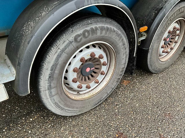 2012 vanhool 3b0079 container chassis met container - afbeelding 2 van  29