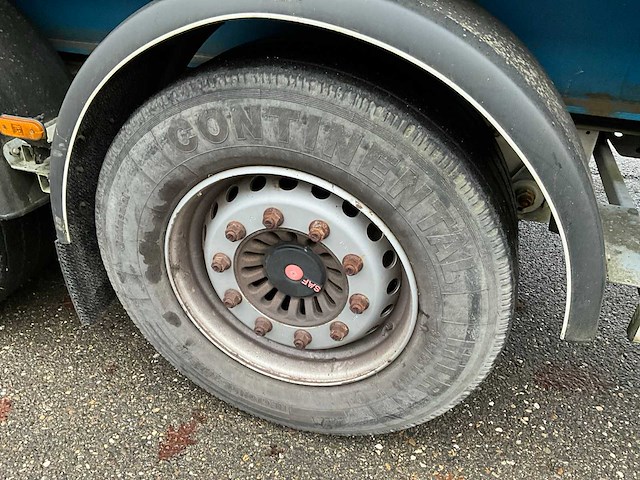 2012 vanhool 3b0079 container chassis met container - afbeelding 7 van  29