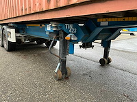 2012 vanhool 3b0079 container chassis met container - afbeelding 9 van  29