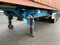 2012 vanhool 3b0079 container chassis met container - afbeelding 10 van  29