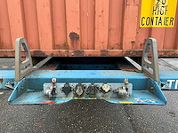 2012 vanhool 3b0079 container chassis met container - afbeelding 16 van  29