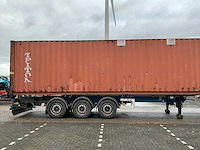2012 vanhool 3b0079 container chassis met container - afbeelding 26 van  29