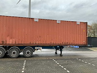 2012 vanhool 3b0079 container chassis met container - afbeelding 27 van  29