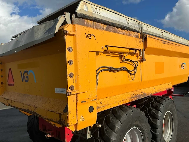 2012 vgm zk22-2 dumper aanhanger - afbeelding 2 van  16