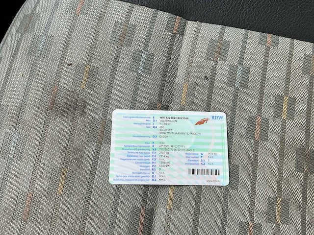 2012 volkswagen caddy 1.6 tdi bedrijfswagen - afbeelding 19 van  29