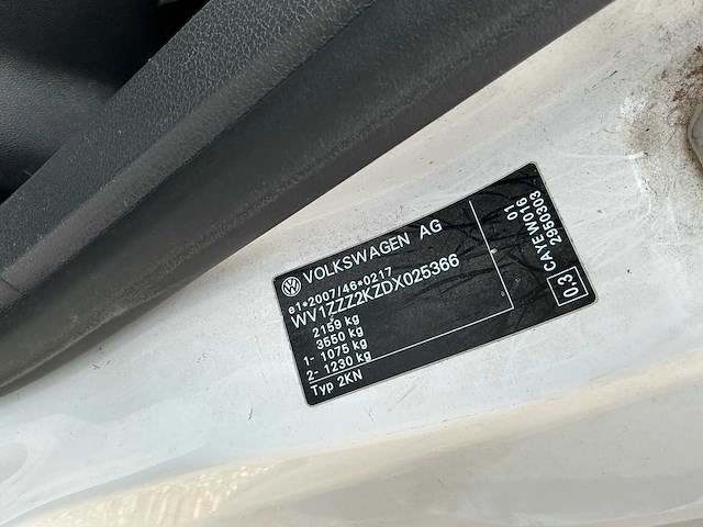 2012 volkswagen caddy 1.6 tdi bedrijfswagen - afbeelding 21 van  29