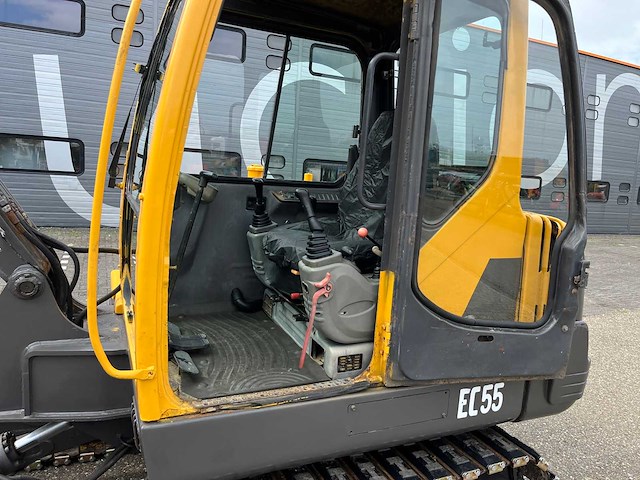 2012 volvo ec55b minigraafmachine - afbeelding 19 van  33