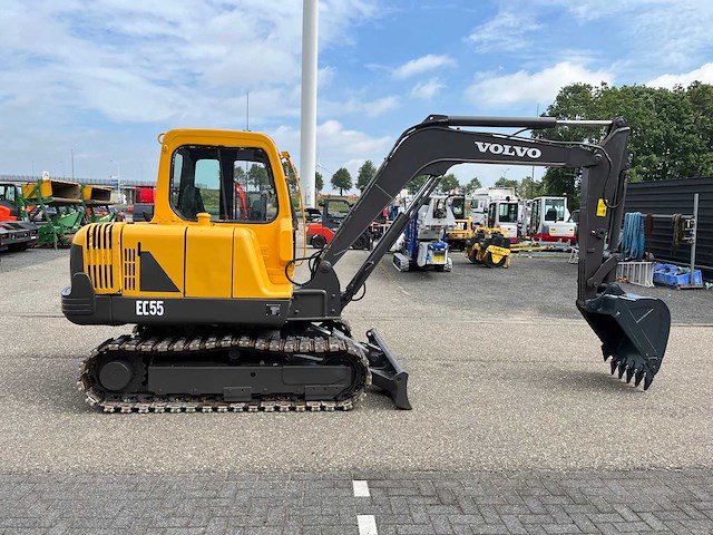 2012 volvo ec55b minigraafmachine - afbeelding 30 van  33