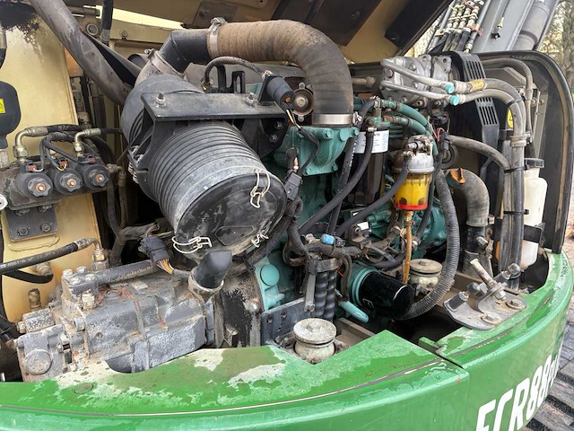 2012 volvo ecr88 rups graafmachine - afbeelding 5 van  8