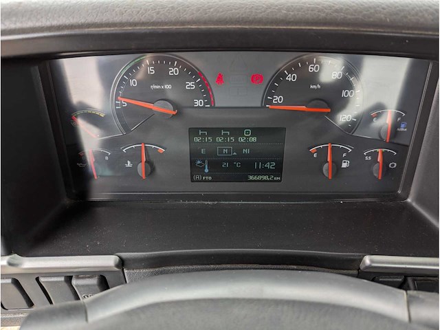 2012 volvo fmx410 8x4 vrachtwagen - afbeelding 2 van  7