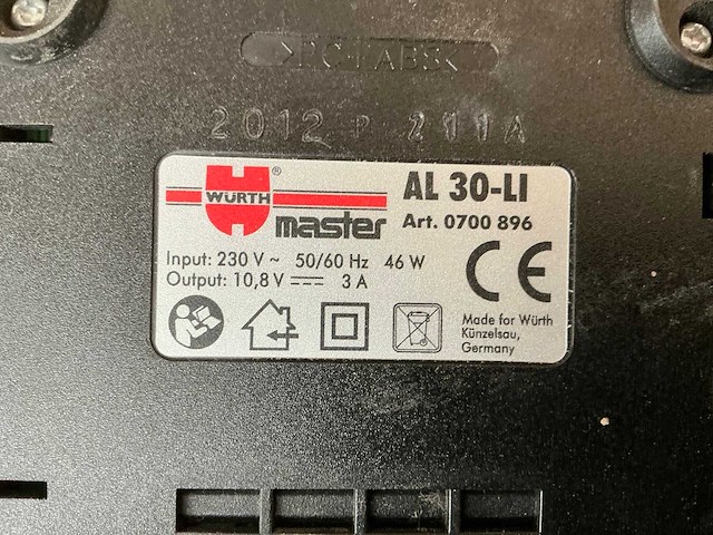 2012 wurth sbs 10-a reciprozaag - afbeelding 7 van  8