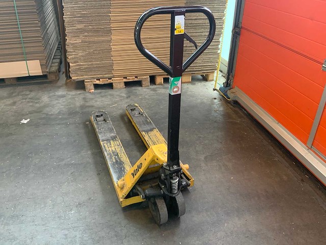 2012 yale hand hydraulische palletwagen - afbeelding 4 van  9