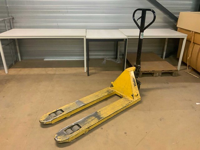 2012 yale hand hydraulische palletwagen - afbeelding 1 van  8