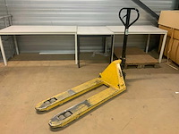 2012 yale hand hydraulische palletwagen - afbeelding 1 van  8