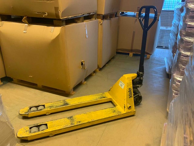 2012 yale hand hydraulische palletwagen - afbeelding 1 van  10