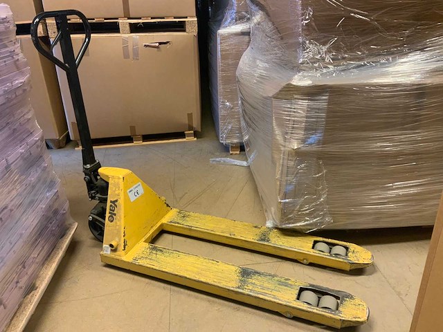 2012 yale hand hydraulische palletwagen - afbeelding 4 van  10