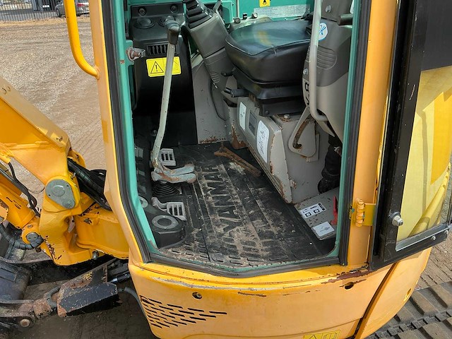 2012 yanmar vio 20-4 minigraafmachine - afbeelding 5 van  33