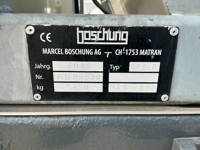 2013 - boschung pony - p4t rhd - werktuigdrager met sproeiarm - afbeelding 12 van  17
