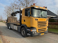 2013 - scania - g450 - kraan vrachtwagen - afbeelding 23 van  34