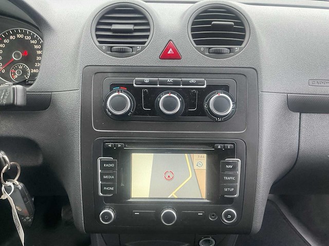 2013 - volkswagen - caddy - 1.6 tdi bmt - bedrijfswagen - afbeelding 18 van  18