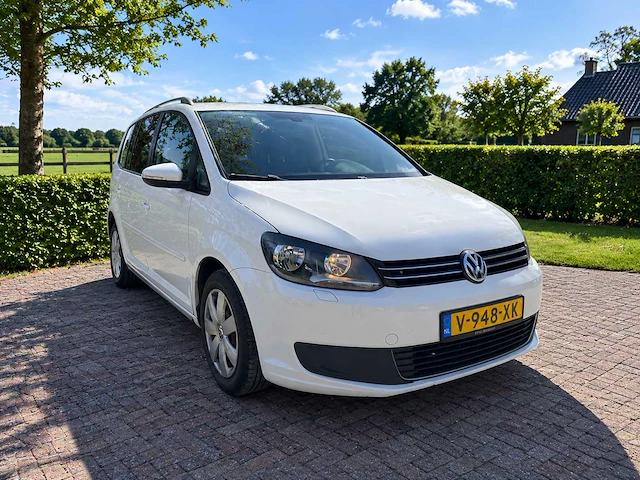 2013 - volkswagen - touran - 1.6 tdi comfortline - bedrijfswagen - afbeelding 2 van  10