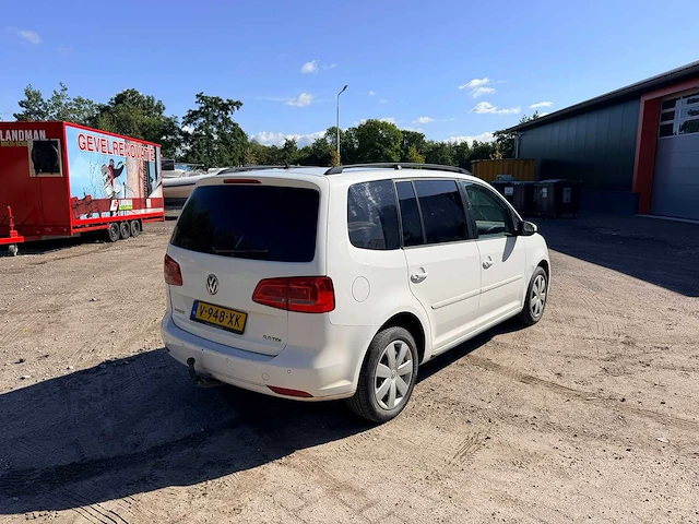2013 - volkswagen - touran - 1.6 tdi comfortline - bedrijfswagen - afbeelding 4 van  10