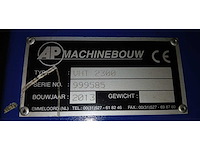 2013 ap vht2300 veegmachine - afbeelding 6 van  6