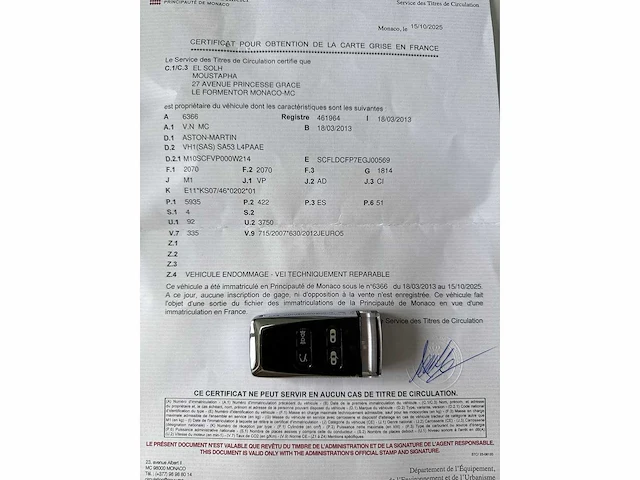 2013 aston martin vanquish (model 2014) personenauto - afbeelding 36 van  41