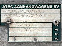 2013 atec eo1300 aanhangwagen - afbeelding 9 van  17